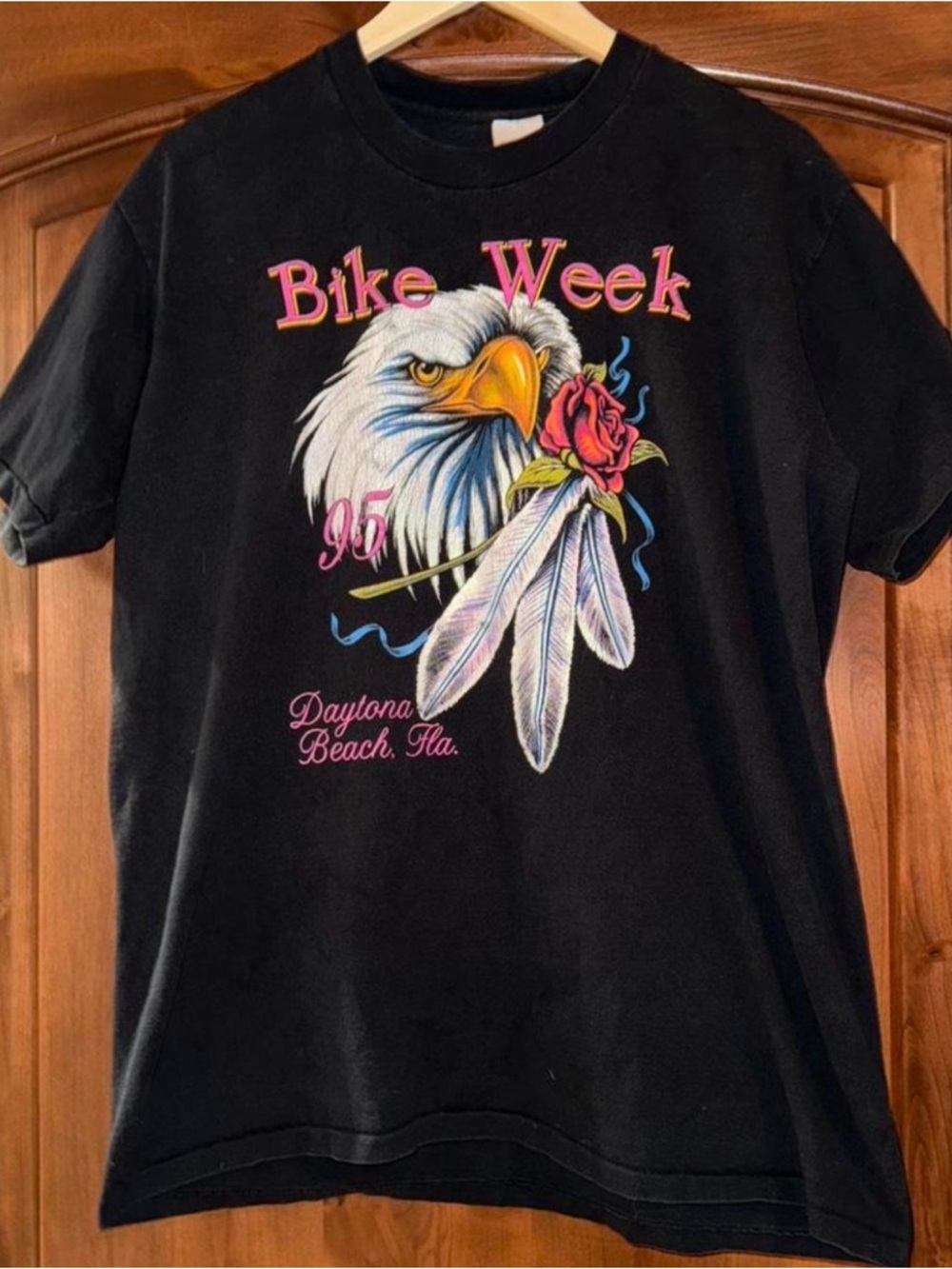 Vintage 1995 Daytona Bike Week Tee – XL – Made in USA